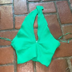 Green Zara Halter Top!